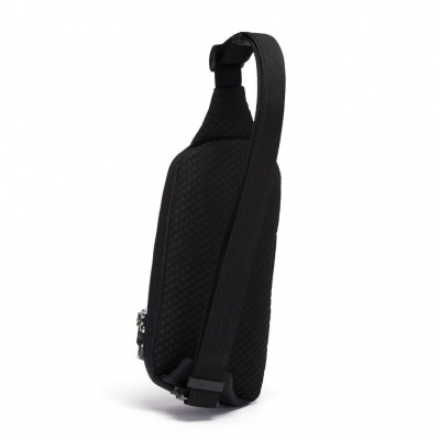 Сумка антивор Pacsafe Vibe 150 sling, черный, 2,5 л. фото в интернет-магазине FrontFlip.Ru