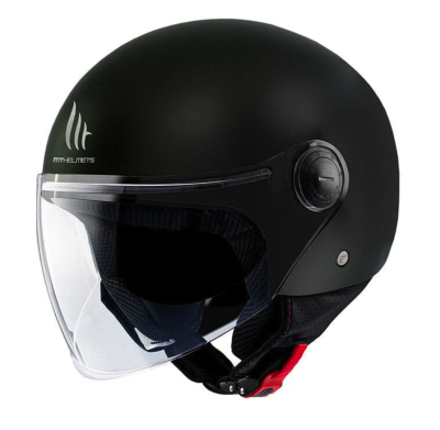 Шлем MT STREET S SOLID Matt Black фото в интернет-магазине FrontFlip.Ru