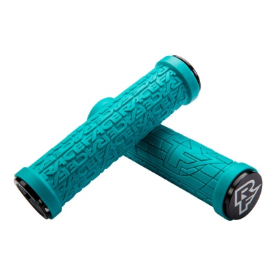 Ручки Race Face Grippler 30mm Lock On Grips Turquoise (AC990088) фото в интернет-магазине FrontFlip.Ru