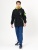 Куртка двусторонняя для мальчика черного цвета 236Ch фото в интернет-магазине FrontFlip.Ru