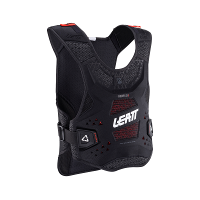 Защита панцирь Leatt Chest Protector ReaFlex Black фото в интернет-магазине FrontFlip.Ru