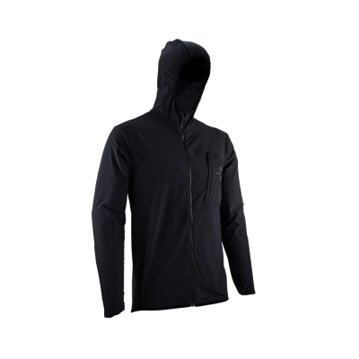 Велокуртка Leatt MTB Trail 1.0 Jacket Black фото в интернет-магазине FrontFlip.Ru