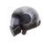 [CABERG] Мотошлем JET GHOST IRON, цвет Серый Матовый/Черный Матовый фото в интернет-магазине FrontFlip.Ru
