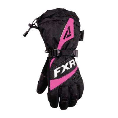 Перчатки FXR Fusion   Black/Elec Pink фото в интернет-магазине FrontFlip.Ru