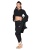 SNOW HEADQUARTER Горнолыжные брюки женские D-0152 Черный фото в интернет-магазине FrontFlip.Ru