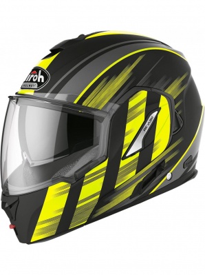 AIROH шлем модуляр REV 19 IKON YELLOW MATT фото в интернет-магазине FrontFlip.Ru