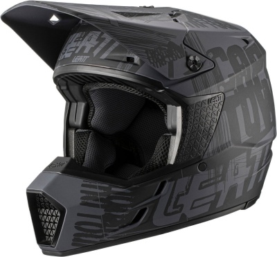 Мотошлем Leatt Moto 3.5 Helmet Black 2021 фото в интернет-магазине FrontFlip.Ru