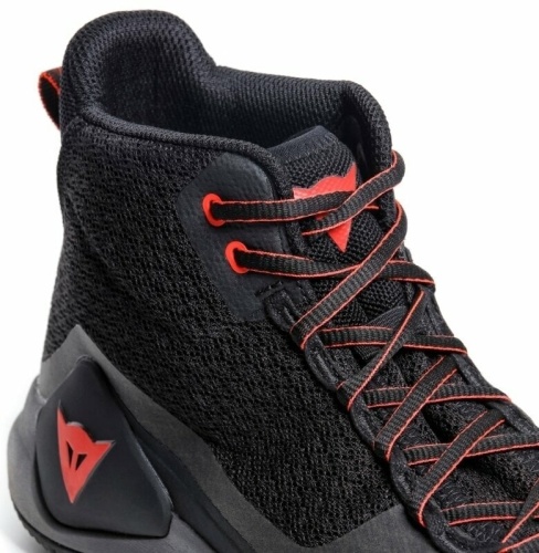 DAINESE Ботинки ATIPICA AIR 2 628 BLACK/RED-FLUO фото в интернет-магазине FrontFlip.Ru