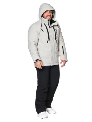 SNOW HEADQUARTER Снегоходный костюм мужской KA-0198 Светло-серый фото в интернет-магазине FrontFlip.Ru