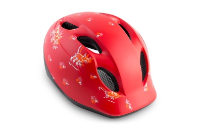 Велошлем детский MET super buddy red фото в интернет-магазине FrontFlip.Ru