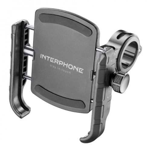 INTERPHONE Универсальный держатель с антивибрацией смартфона на руль мотоцикла, велосипеда SMCRAB24 фото в интернет-магазине FrontFlip.Ru