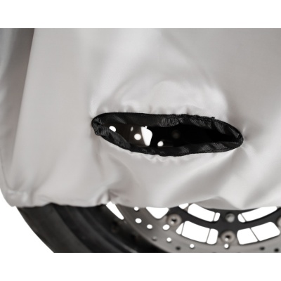 [KINETIC FUN] Чехол для среднекубатурного мотоцикла 'Cruiser Slim', 240х170 Ткань Окcфорд 240D, цвет Серебристый фото в интернет-магазине FrontFlip.Ru