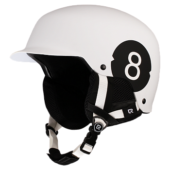 Сноубордический шлем Los Raketos  Spark Lucky 8 White