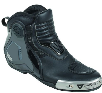 DAINESE Ботинки Dyno Pro D1 Black/Grey фото в интернет-магазине FrontFlip.Ru