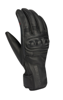 Перчатки кожаные Bering SIVERS Black фото в интернет-магазине FrontFlip.Ru