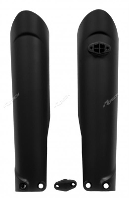 RTech Защита вилки SX125-250 15-19 # SXF250-450 15-19 # EXC/EXCF250-500 16-19 # XC/XCW/XCF 17-19 черная (moto parts) фото в интернет-магазине FrontFlip.Ru