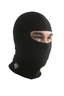 HYPERLOOK Подшлемник шелковый Exhilarant черный (черная строчка) фото в интернет-магазине FrontFlip.Ru