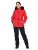 SNOW HEADQUARTER Горнолыжный костюм женский KB-0128 Красный фото в интернет-магазине FrontFlip.Ru