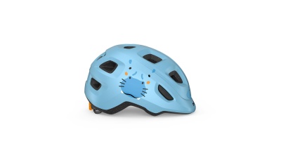 Велошлем детский Met Hooray  Pale Blue Hippo фото в интернет-магазине FrontFlip.Ru