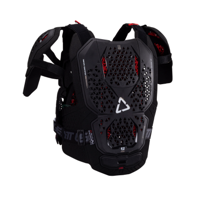 Защита панцирь Leatt Chest Protector 4.5 Pro Evo Black фото в интернет-магазине FrontFlip.Ru