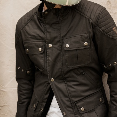 куртка текстильная BY CITY BELFAST MAN BLACK фото в интернет-магазине FrontFlip.Ru