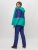 Горнолыжный костюм женский бирюзового цвета 051901Br фото в интернет-магазине FrontFlip.Ru