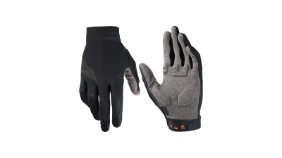 Велоперчатки Leatt MTB 1.0 Glove Black фото в интернет-магазине FrontFlip.Ru