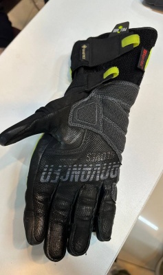 FIVE Перчатки TFX1 GTX fluoyellow/grey (S)_левая_лопнула_брак фото в интернет-магазине FrontFlip.Ru