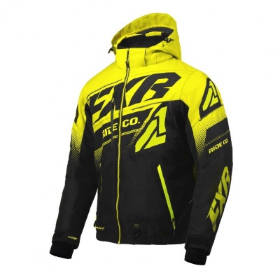 Куртка FXR Boost FX с утепленной вставкой Black/Hi Vis фото в интернет-магазине FrontFlip.Ru