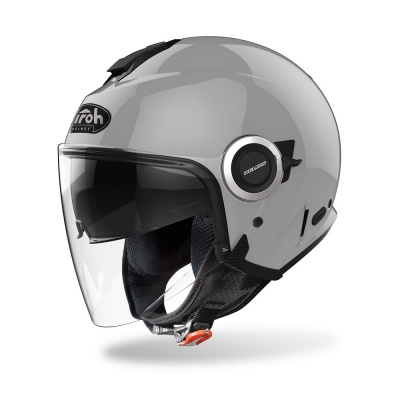 Airoh шлем открытый HELIOS COLOR CONCRETE GREY GLOSS фото в интернет-магазине FrontFlip.Ru