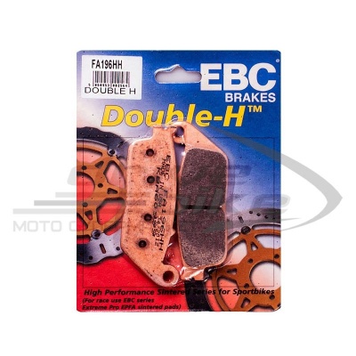 [EBC] Тормозные колодки FA196HH DOUBLE H Sintered фото в интернет-магазине FrontFlip.Ru