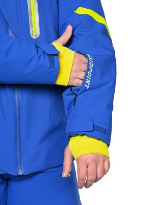 SNOW HEADQUARTER Горнолыжная куртка мужская A8980 Голубой фото в интернет-магазине FrontFlip.Ru