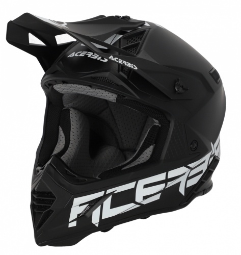 Шлем Acerbis X-TRACK 22-06 Black 2 фото в интернет-магазине FrontFlip.Ru