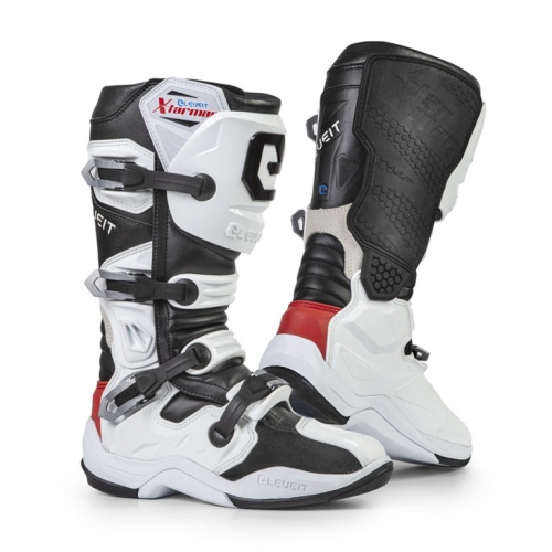 Мотоботы ELEVEIT X TARMAC white/black white/black муж. фото в интернет-магазине FrontFlip.Ru
