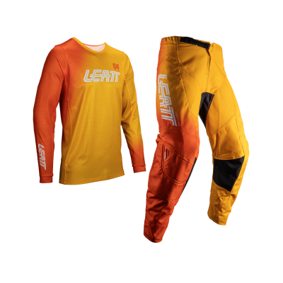 Комплект мотоджерси/мотоштаны Leatt 3.5 Ride Kit Flame фото в интернет-магазине FrontFlip.Ru