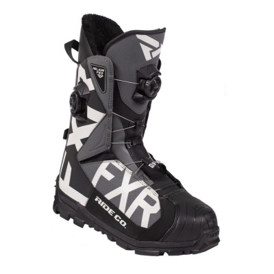 Ботинки FXR Helium Pro с утеплителем Black/Char/Lt Grey фото в интернет-магазине FrontFlip.Ru