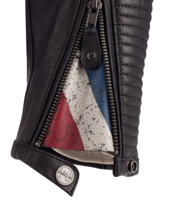 Куртка кожаная Segura RIVERTON Black фото в интернет-магазине FrontFlip.Ru