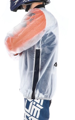 Куртка дождевая Acerbis TRASPARENT PRO RAIN JACKET 3.0 Clear фото в интернет-магазине FrontFlip.Ru