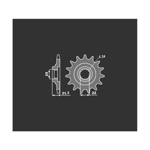 PBR Звезда передняя    346-15 (296,15) фото в интернет-магазине FrontFlip.Ru
