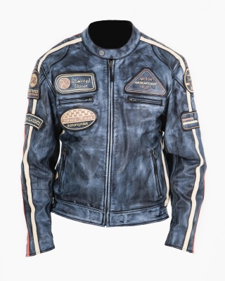 HAWK MOTO Куртка мужская VINTAGE SPACE фото в интернет-магазине FrontFlip.Ru