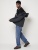 Горнолыжная куртка мужская темно-серого цвета 88820TC фото в интернет-магазине FrontFlip.Ru