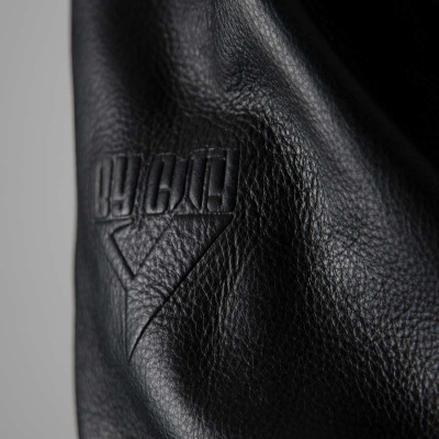 Мотокуртка кожаная