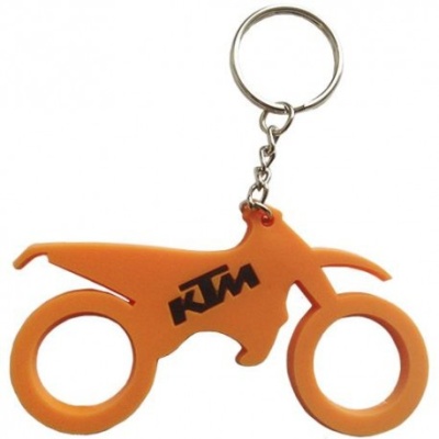 Брелок KTM оранжевый фото в интернет-магазине FrontFlip.Ru
