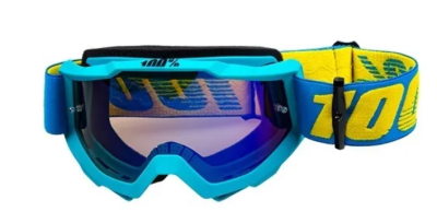 Очки кроссовые 100% STRATA MX Replica Light Blue фото в интернет-магазине FrontFlip.Ru