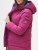 Куртка зимняя MTFORCE малинового цвета 2080M фото в интернет-магазине FrontFlip.Ru