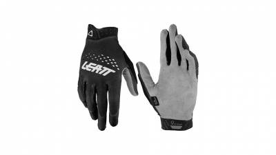 Велоперчатки женские Leatt MTB 1.0W GripR Glove Black фото в интернет-магазине FrontFlip.Ru