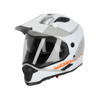 Шлем Acerbis REACTIVE 22-06 White/Grey фото в интернет-магазине FrontFlip.Ru