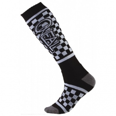 Носки для мотокросса Pro Mx Victori черный серый фото в интернет-магазине FrontFlip.Ru