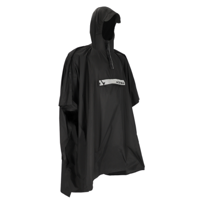 Накидка дождевая Acerbis PONCHO RAINCOVER Black фото в интернет-магазине FrontFlip.Ru