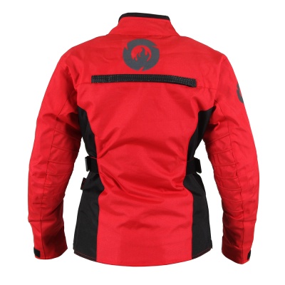 Куртка женская INFLAME RED FLAME текстиль, цвет красный фото в интернет-магазине FrontFlip.Ru